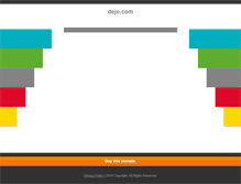 Tablet Screenshot of dejo.com